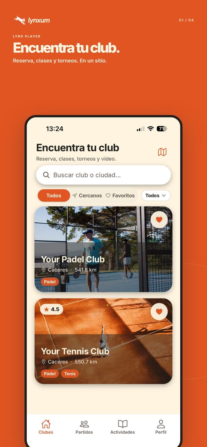 Encuentra tu club